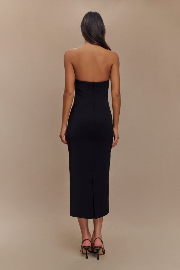 Sussan Strapless Midi Dress - Black For Cheap - Image 2