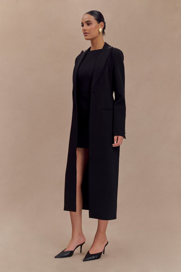 Caviar Suiting Coat - Black Online Sale - Image 4