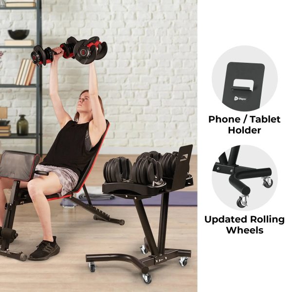 Powerflow Pro Adjustable Dumbbell Stand™ Cheap - Image 2